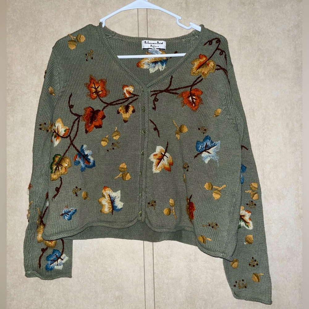 Vintage Fall Cardigan By Reference Point